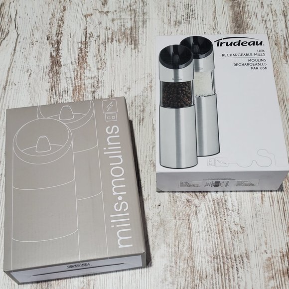 Trudeau Rechargeable Electric Salt & Pepper Mill - Picture 5 of 5